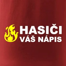 Hasiči (oheň, název sboru - vlastní nápis)