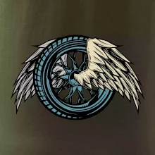 Moto kolo s křídly