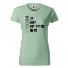 Eat sleep buy watch reapeat