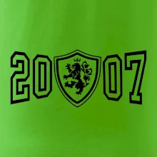 Narozeninový motiv - znak - 2007 Narozeninový motiv - znak - 2007