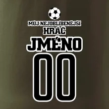 Můj nejoblíbenější hráč - Vaše jméno a číslo