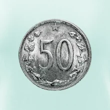 Padesátník 1963 - 1978 bez nápisu