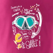 Potapěčské brýle text