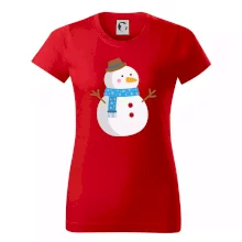 Sněhulák se šálou