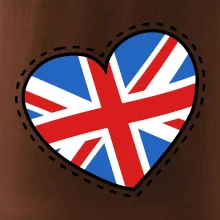 Británie srdce prso