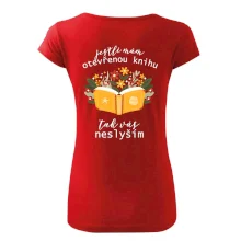 Jestli mám otevřenou knihu, tak vás neslyším