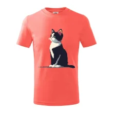 Mourovatá kočka pixel