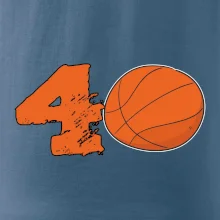 Basketball kulaté narozeniny 40