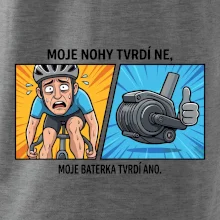 Moje nohy tvrdí NE, moje baterka tvrdí ANO