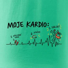 Moje kardio základní krok otočka salsa