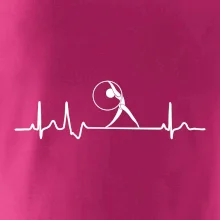 EKG moderní gymnastika obruč