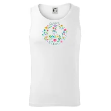 Peace and love symbol