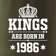 Kings are born in 1986