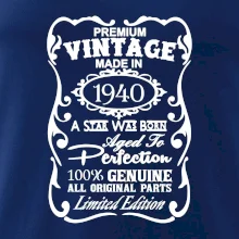 Vintage Etiketa - 1940