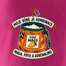 Vůně mága potu a adrenalinu