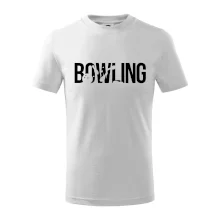 Bowling nápis kuželky