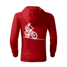 MTB kreslený cyklista MTB kreslený cyklista
