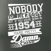 Nobody is perfect - 1954