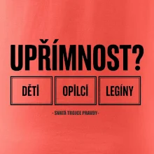 Upřímnost dětí opilci a legíny