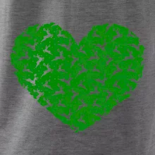 Vánoční jeleni v srdci