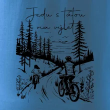 Cyklistika  - Jedu s tátou na výlet - Táta a dcera
