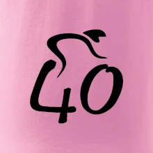 Cyklista slaví čtyřicítku (40)