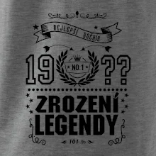 Zrození legendy - pro všechny - vlastní letopočet Zrození legendy - pro všechny - vlastní letopočet