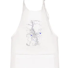 Vrchlabí - Mapa s vodními toky