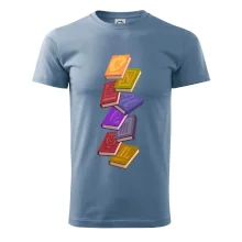 Knihomol letící knihy