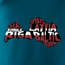 Mapy - názvy měst - Lotyšsko