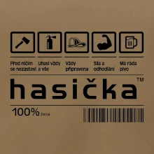 Čárový kód - Hasička