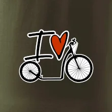 I love koloběžka velké a malé kolo