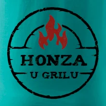 Vlastní jméno u grilu v kruhu Vlastní jméno u grilu v kruhu