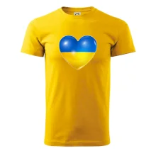 Ukrajina srdce vlajka