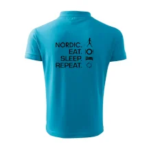 Nordic walking eat sleep