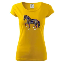 Kůň geometrie barevný