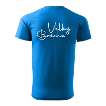 Velký brácha - nápis na zádech