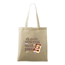 Kniha - Holka, která miluje knihy -  Vaše jméno