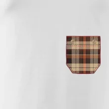 Flanelové triko hnědé