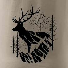 Jelen v lese křivky