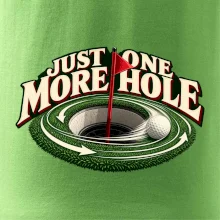 Just one more hole golfový green
