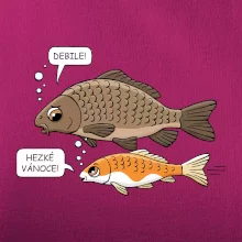 Hezké Vánoce Kapr a Koi kapr (Hana-creative)