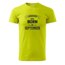 Legends are born in September