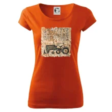 Egyptské hieroglyfy traktor