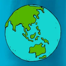 Planeta na prsu - Austrálie