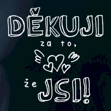 Děkuji za to, že jsi