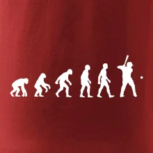 Evoluce baseball pálkař nápřah + míček