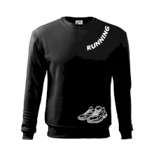 Running nápis šikmo