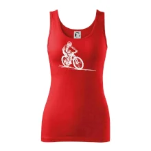 MTB kreslený cyklista