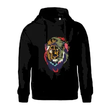 Hlava lva kreslená jednoduchá